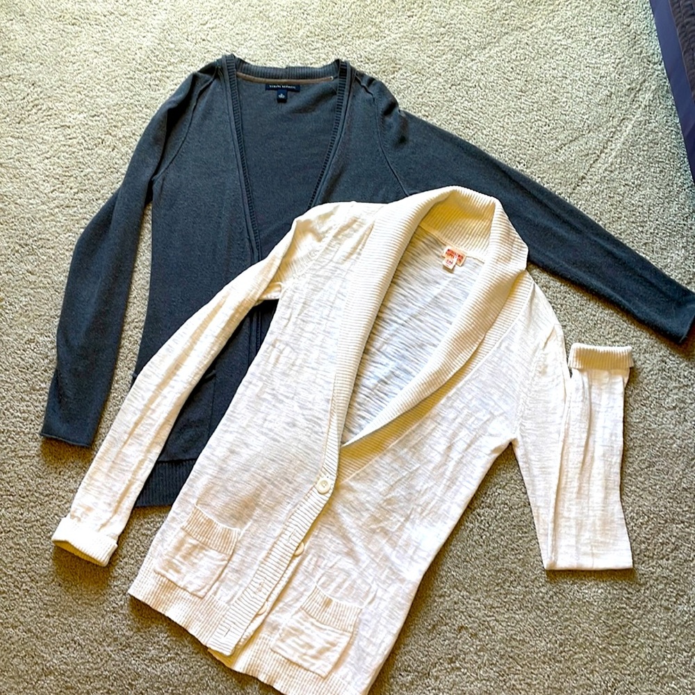 Banana Republic an Mossimo Supply,  button down, cardigans, selling together